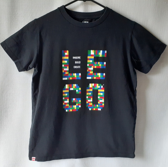 Legos boys black short sleeve graphic t-shirt size (11-12) - Picture 5 of 8